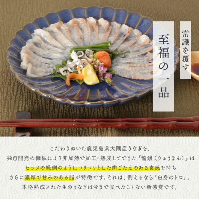 蒲焼かないうなぎ【 ESSE ふるさとグランプリ 2024 金賞 おつまみ4種盛り＆仕立て龍鰻セット】 464686_BV031