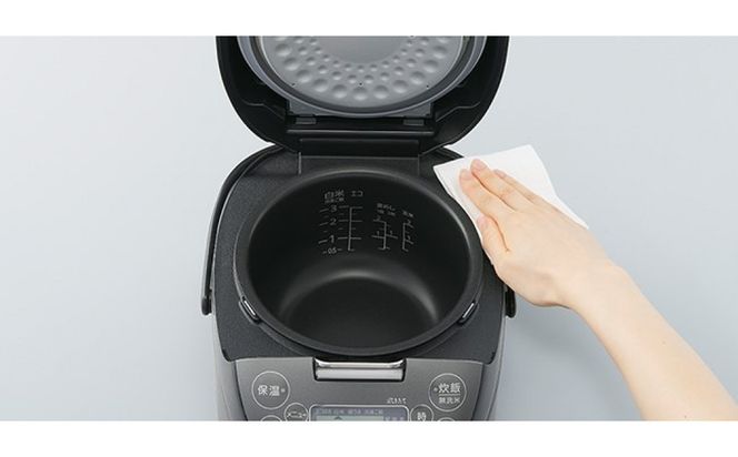 タイガー魔法瓶 IHジャー炊飯器 JPF-G055WL（ホワイト）3合炊き 炊飯器 家電【遠赤5層土鍋蓄熱コート釜 熱拡散性 土鍋蓄熱コーティング ホワイト 内なべ3年保証 内ぶた着脱式 お中元 お歳暮 父の日 大阪府 門真市 】 272230_AZ031VC02