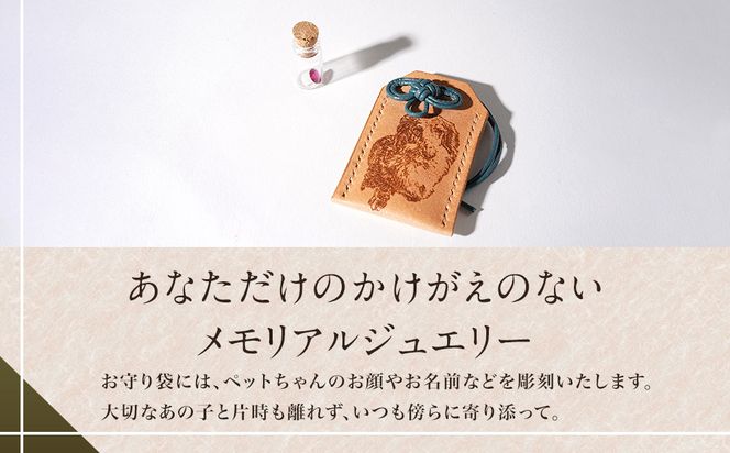 ペットメモリアル 炭素から作るダイヤモンドベールABBY(アビー)お守り袋入り 141305_LL01