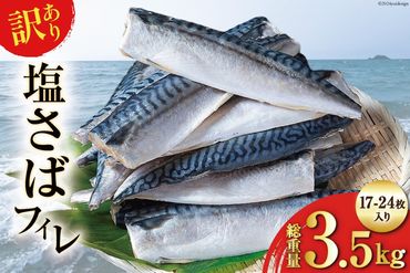 訳あり 減塩 無添加 塩サバ フィレ 総重量 3.5kg (17-24枚入れ) [足利本店 宮城県 気仙沼市 20564775] 訳アリ サバ サバフィレ さば 鯖 トロ 塩分控えめ サバフィーレ 鯖フィレ 塩さば 塩さばフィレ 切り身 訳ありサバ わけあり 冷凍