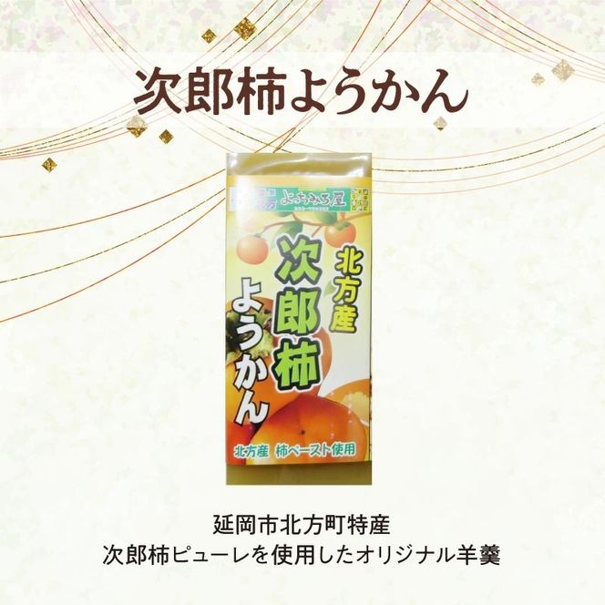 【のべおか道の駅】羊羹セット N009-YA0448