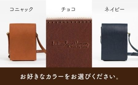 マグネットフラップ の ショルダーバッグ 糸島市 / LADIES&GENTLEMEN 鞄 レザー 革製品 革鞄 カバン [ADK038]