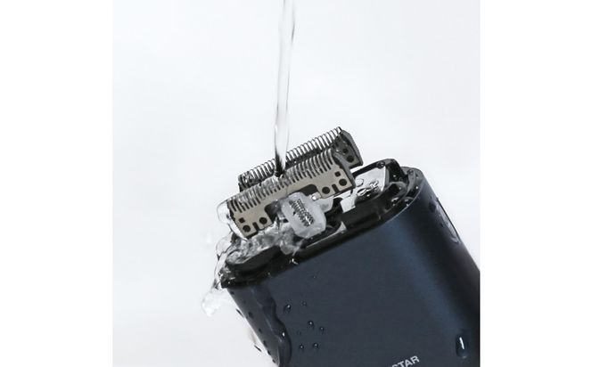 川崎市に本社工場を構える　理美容家電メーカー　ロゼンスターJPN　モバイルシェーバー3枚刃　SRM-297 141305_KT22