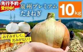 ity0014-1 プレミアムたまねぎ 10kg【泉州 玉ねぎ タマネギ 玉葱 甘い 野菜 国産 オニオン サラダ カレー バーベキュー】
