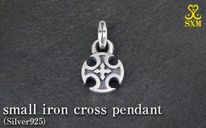 small iron cross pendant