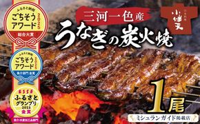 【ミシュランガイド掲載店】【ごちそうアワード2025 総合大賞】三河一色産うなぎの炭火焼 1尾 国産 冷蔵 簡単調理 職人 鰻 ウナギ たれ ギフト 贈り物 ご褒美 蒲焼き うな重 ひつまぶし 人気 高リピート 創業大正九年 日本料理 小伴天 ESSEふるさとグランプリ金賞受賞 H007-078