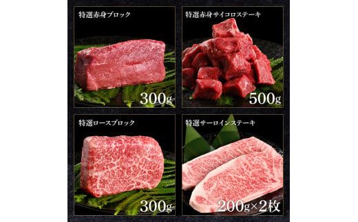 【CF-R7hbk】土佐和牛詰め合わせ8種Aセット（合計3.3kg）3.3キロ 赤身ブロック サイコロステーキ ロース サーロイン カルビ スネ ヒレ ブロック肉 特選 赤身 牛肉 和牛 国産 エイジング工法 熟成肉