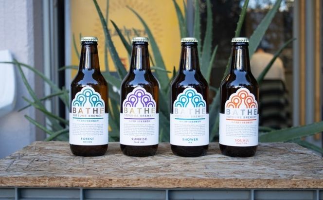 BATHE YOTSUME BREWERY クラフトビール 贅沢3種飲み比べ 3本セット ビール ギフト 詰め合わせ 飲み比べ ギフト 墨田区 東京都