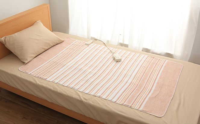 電気毛布 敷きタイプ 敷き毛布 140×80cm EHB-1408-T ブラウン アイリスオーヤマ ダニ退治 温度調節可 温度調整 温度調節 節電 寒さ対策 暖房 電気 暖房器具