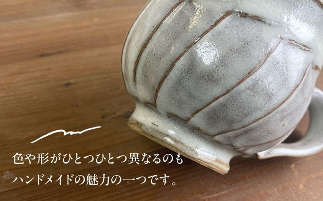 しのぎ コーヒー碗 丸 糸島市 / 桜窯（洞 裕次）　【いとしまごころ】 コーヒーカップ マグ[AXZ002]