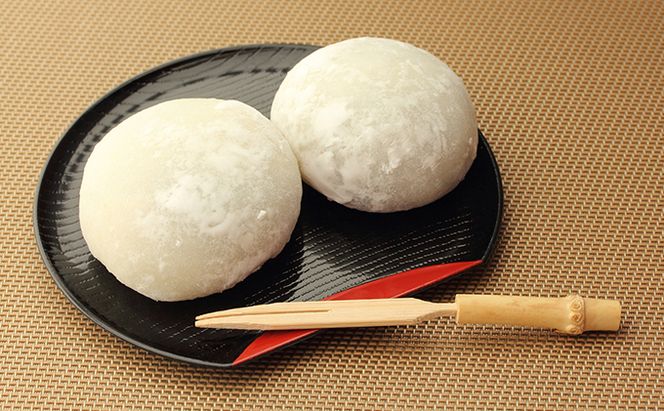 純白 ゆり根 大福 24個（2個入×12）［冷凍］和菓子 スイーツ  冷凍  白あん 白いんげん もち米 餅餡 国産  餅菓子 セット 名産 北海道 十勝 幕別町 忠類