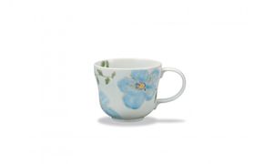 九谷焼マグカップ しあわせの花 川合孝知作 a04 焼き物 民芸品 工芸品 食器 172111_CY3104