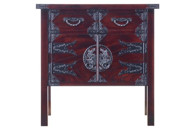 仙台箪笥 両開コンソール 拭き漆塗り (申込書返送後、1ヶ月～6ヶ月程度でお届け) 欅産業 職人 おすすめ 船箪笥 [インテリア タンス 収納 家具 和 モダン 高級 和箪笥 小箪笥 伝統 工芸品 仏壇 仏具 神具 飾り棚 欅 漆塗 彫金 金具 装飾 仙台箪笥 船箪笥 舟箪笥 宮城 利府 欅産業]|06_kyk-450301