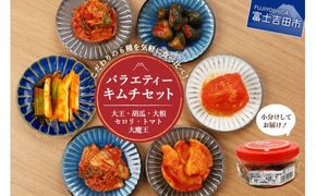 キムチ 詰め合わせ 6種類 バラエティーセット 食べ比べセット 白菜キムチ カクテキ オイキムチ セロリ トマト 大魔王キムチ 胡瓜 山梨 富士吉田