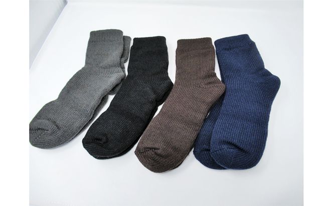 厚手紳士シルク不思議靴下（008260221）