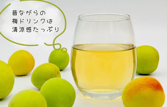 和歌山のうめドリンク 500ml × 3本  和歌山産 紀州の梅使用 無添加 ストレート 【みかんの会】 AX420