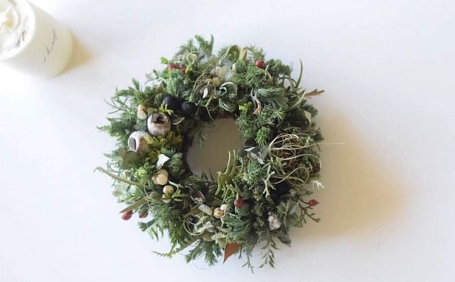 クリスマスリース インテリア 植物 季節商品 冬 クリスマス用品 クリスマスグッズ 飾り ナチュラル シック おしゃれ 