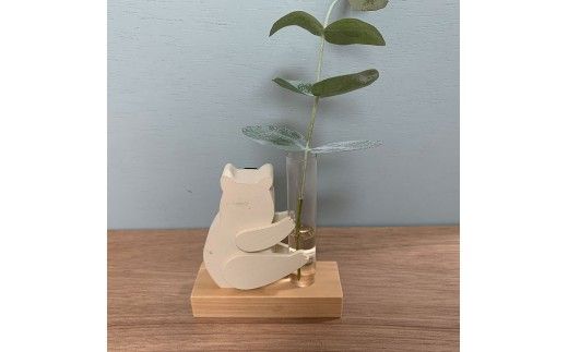 一輪挿し シロクマ 土佐市 高知 高知県 土佐市 こうち 返礼品