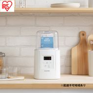 ヨーグルトメーカー IYM-016-W ホワイト ヨーグルト 手作り 自家製 牛乳パック 簡単 調理 牛乳 豆乳 甘酒 塩こうじ サラダチキン 自動メニュー レシピブック付き アイリスオーヤマ キッチン家電 家電 