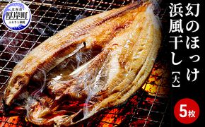 幻のほっけ浜風干し大×5枚 魚貝類 干物 ホッケ 真ほっけ 