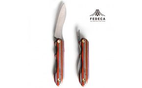【FEDECA】 折畳式料理ナイフ　マルチカラー　000900