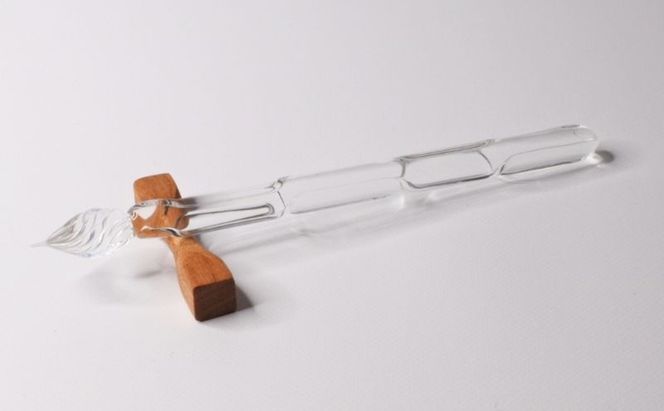 clarto　ガラスペンglow　筆記用具 ガラスペン 硝子ペン 手作り ガラス 硝子 シンプル インク 手紙 日記 プレゼント ギフト 墨田区 東京都