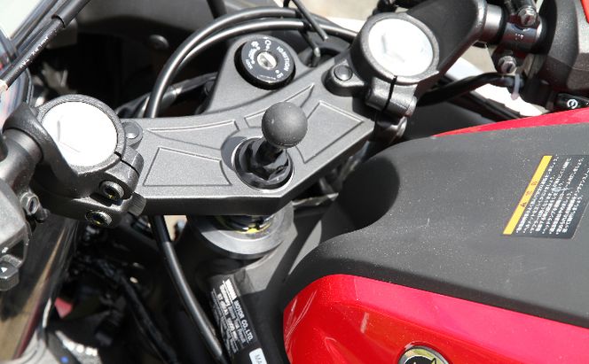 マルチマウントベースφ25　Yamaha（ヤマハ）YZF-R25，SR400（～00）他用 N-M14125 雑貨 日用品