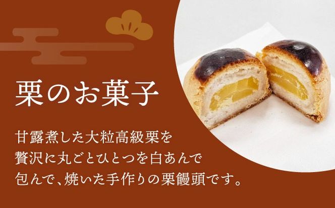 【老舗の菓子屋 鹿の子】和菓子 「一つ栗」 12個《築上町》【有限会社 御菓子司 鹿の子】[ABAC023]