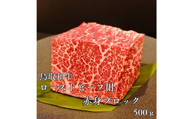 鳥取和牛　ローストビーフ用赤身ブロック500g 313726_DC018