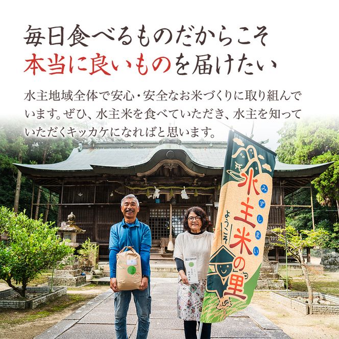 令和8年新米エコファーマー認定農家の地域ブランド米(水主米) 精米10kg お米 コシヒカリ 香川県 香川 東かがわ市 