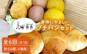 【 全6回 定期便 】身体がよろこぶ プチ パン セット ( 卵 / 乳製品 不使用 )《糸島》【天然パン工房楽楽】【いとしまごころ】[AVC010] パン 国産 詰め合わせ セット 卵 乳製品 不使用 冷凍 特別栽培