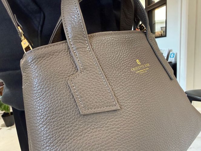 革職人が作った本革トートバッグXSシュリンク【トープ】 304018_AX28VC01