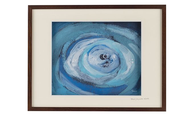 Harry＆Marie 名画 シリーズ(9)「クロDからの便り」ハリーマリー ジクレー 絵画 インテリア アート 額装入り ファンタジー ジークレー 作品