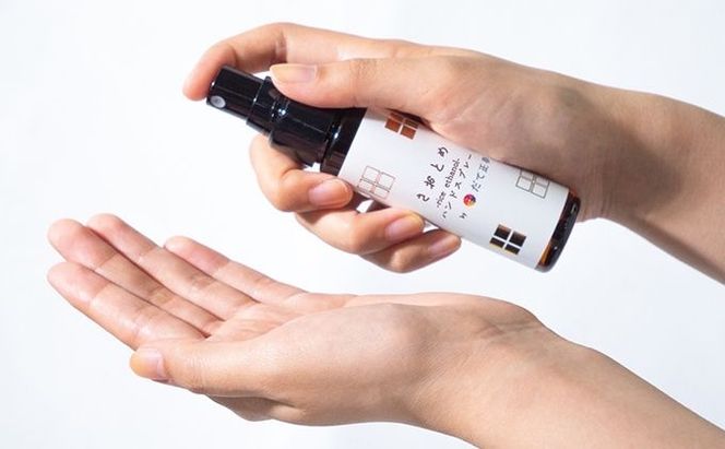 だて正夢 × お米のアルコールハンドスプレー 1本 携帯 美容 ヒアルロン酸