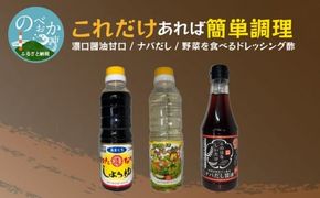 【渡邊味噌醤油醸造】これだけあれば簡単調理　N060-YA0215