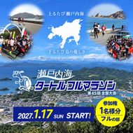 第45回 瀬戸内海タートル・フルマラソン全国大会参加権 1名様（フルの部） マラソン 瀬戸内 小豆島 フル  参加権 タートルマラソン 土庄