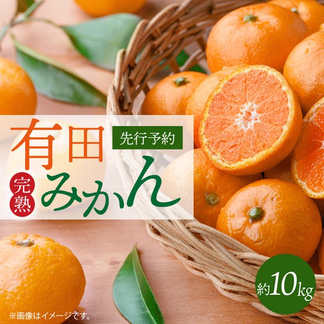 G7047_【2026年11月下旬頃より発送】完熟 有田みかん 10kg