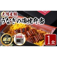 【0065710a】＜おためし＞大隅産鰻の冷凍弁当(冷凍品)(1食分・計240g タレ、山椒付) うなぎ 高級 ウナギ 鰻 うなぎの蒲焼 蒲焼 国産 ごはん ご飯 お米 おかず 鹿児島 ふるさと レンチン 電子レンジ 【南嘉起屋】