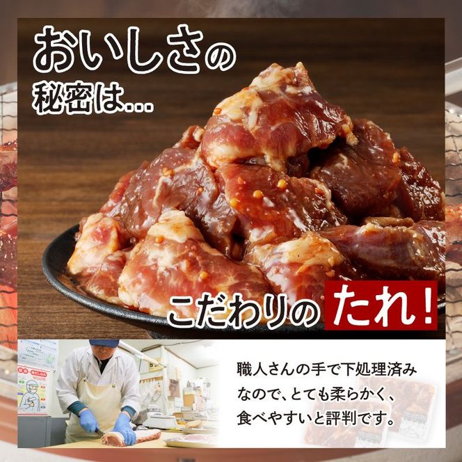 【宮崎産】豚ハラミ・サガリタレ漬け500g(3～5人前)N061-YA0455