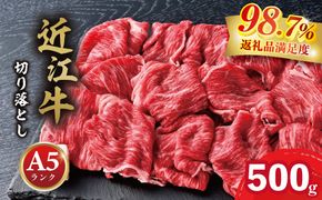【げんさん】近江牛A5ランク切落し【500g】【訳あり】【DG12W】
