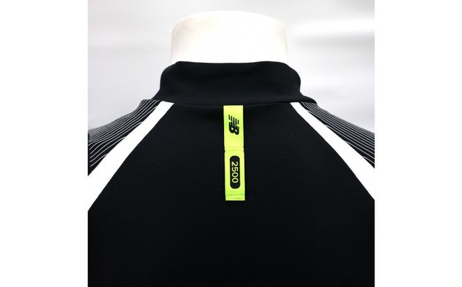 【Mサイズ】ニューバランスゴルフ ウェア 半袖 モックネックシャツ メンズ UVカット ブラック 012-6166002 172111_DM001VC01