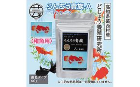 【CF-R7hbk】KGC027　らんちう貴族A 60g 稚魚用 ＜最高級 フィッシュフード EPA・DHA配合 微粒タイプ らんちゅう 金魚 餌＞【餌 えさ エサ】【観賞魚 餌やり】【水槽/熱帯魚/観賞魚/飼育】【生体】【アクアリウム/あくありうむ】