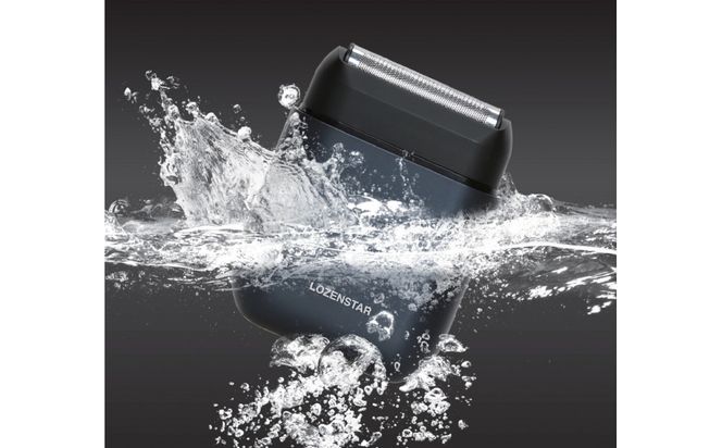 川崎市に本社工場を構える　理美容家電メーカー　ロゼンスターJPN　モバイルシェーバー3枚刃　SRM-297 141305_KT22