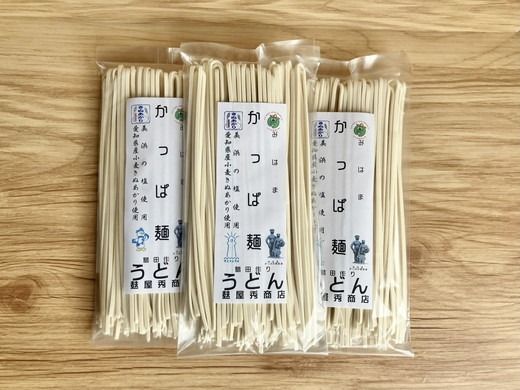 かっぱ麺　うどん　1箱14袋入り ≪ウドン 饂飩 美浜の塩 愛知県 特産品≫◆