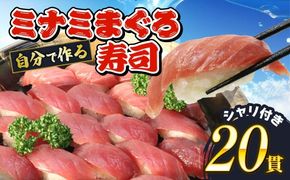 【選べる中トロ・赤身枚数】寿司 マグロ 南 まぐろ 20貫 セット 中トロ 赤身 ミナミまぐろ 握り 南鮪 南まぐろ ミナミマグロ すし 加納商店 静岡県 藤枝市