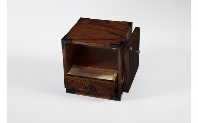 仙台箪笥　壱番　拭き漆【伝統 工芸品 グッドデザイン賞 タンス たんす 和タンス 仙台】 041009_GJ008
