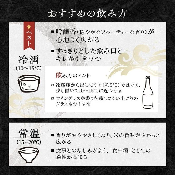 日本酒 ごこく波 千 ( 720ml × 2本 ) 純米吟醸