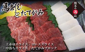 FK7-0330_【数量限定】馬刺し・たてがみセット（スペシャル限定品） さくら肉 桜肉 馬肉 肉 食品