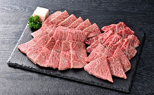 【森三商会】4等級以上の未経産雌牛限定　近江牛特選焼肉500g(カルビ・霜降りバラ）【GM10SM】