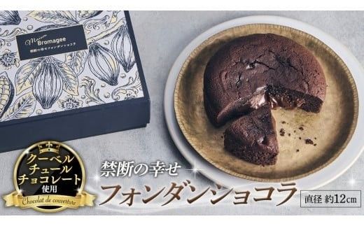 【 禁断の幸せ 】 フォンダンショコラ チョコ チョコレート 生チョコ ショコラ ケーキ デザート スイーツ 贈り物 贈答 ギフト バレンタイン ホワイトデー [CS006ci]